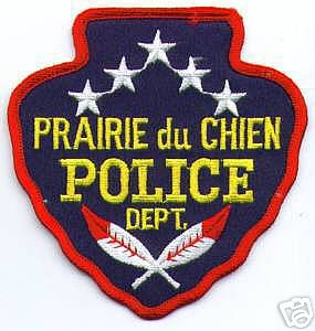 Prairie De Chien Police Dept (Wisconsin)
Thanks to apdsgt for this scan.
Keywords: department