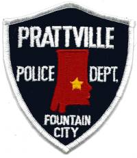 Prattville Police Dept (Alabama)
Thanks to BensPatchCollection.com for this scan.
Keywords: department
