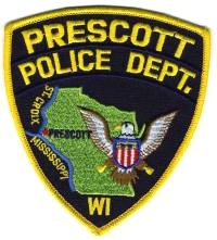 Prescott Police Dept (Wisconsin)
Thanks to BensPatchCollection.com for this scan.
Keywords: department