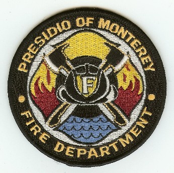 Presidio of Monterey Fire Department
Thanks to PaulsFirePatches.com for this scan.
Keywords: california