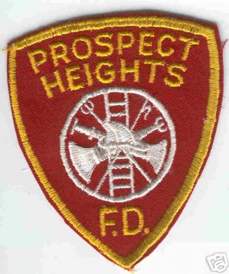Prospect Heights F.D.
Thanks to Brent Kimberland for this scan.
Keywords: illinois fire department fd