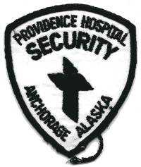 Providence Hospital Security (Alaska)
Thanks to BensPatchCollection.com for this scan.
Keywords: anchorage