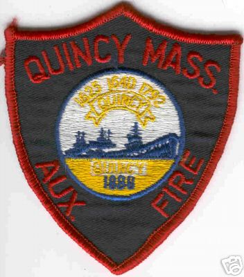Quincy Aux Fire
Thanks to Brent Kimberland for this scan.
Keywords: massachusetts auxiliary