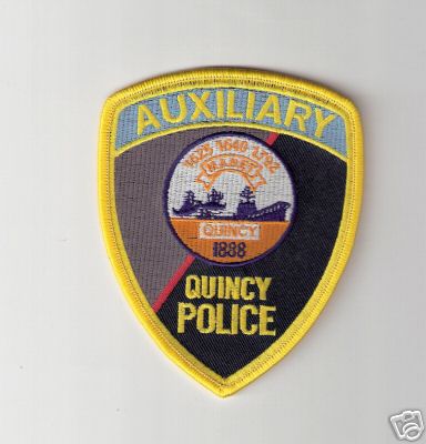 Quincy Police Auxiliary (Massachusetts)
Thanks to Bob Brooks for this scan.
