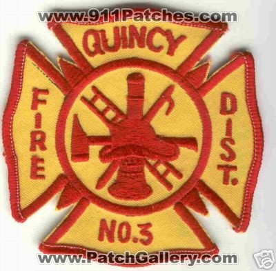 Quincy Fire Dist No 3 (Washington)
Thanks to Brent Kimberland for this scan.
Keywords: washington district number