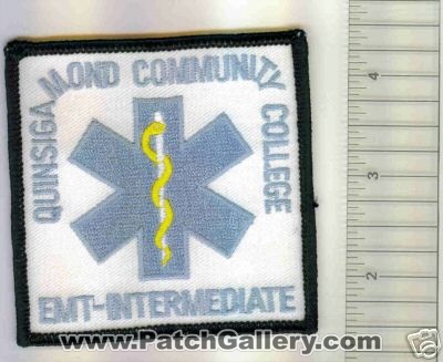Quinsigamond Community College EMT Intermediate (Massachusetts)
Thanks to Mark C Barilovich for this scan.
Keywords: ems
