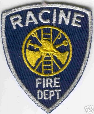Racine Fire Dept
Thanks to Brent Kimberland for this scan.
Keywords: wisconsin department
