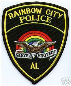 Rainbow City Police (Alabama)
Thanks to apdsgt for this scan.
