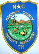 Randolph County Sheriff's Department
Thanks to Chris Rhew for this picture.
Keywords: north carolina sheriffs