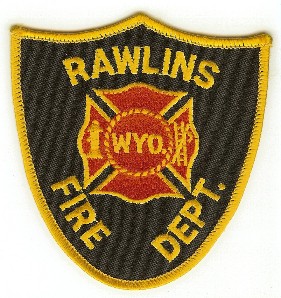 Rawlins Fire Dept
Thanks to PaulsFirePatches.com for this scan.
Keywords: wyoming department