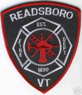 Readsboro Fire Dept
Thanks to Brent Kimberland for this scan.
Keywords: vermont department