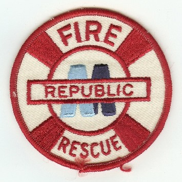 Republic Airport Fire Rescue (New York)
Thanks to PaulsFirePatches.com for this scan.
Keywords: department dept. arff cfr