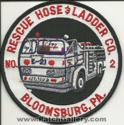 Rescue Hose and Ladder Company Number 2 Bloomsburg (Pennsylvania)
Thanks to Mark Hetzel Sr. for this scan.
Keywords: fire & co. no. #2 pa.
