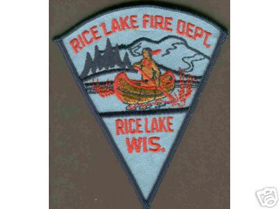 Rice Lake Fire Dept
Thanks to Brent Kimberland for this scan.
Keywords: wisconsin department
