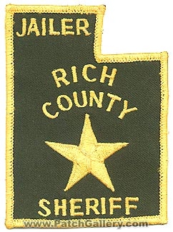 Rich County Sheriff's Department Jailer (Utah)
Thanks to Alans-Stuff.com for this scan.
Keywords: sheriffs dept.