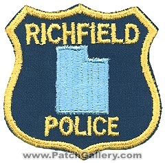 Richfield Police Department (Utah)
Thanks to Alans-Stuff.com for this scan.
Keywords: dept.