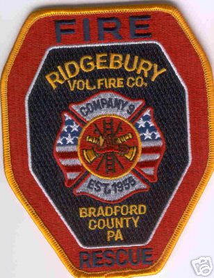 Ridgebury Vol Fire Co
Thanks to Brent Kimberland for this scan.
Keywords: pennsylvania volunteer company 9 rescue bradford county