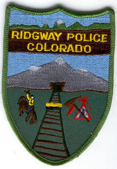 Ridgway Police
Thanks to Enforcer31.com for this scan.
Keywords: colorado