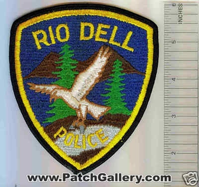 Rio Dell Police (California)
Thanks to Mark C Barilovich for this scan.
