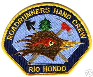 Rio Hondo Roadrunners Hand Crew
Thanks to Mark Stampfl for this scan.
Keywords: california fire wildland