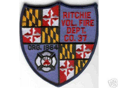 Ritchie Vol Fire Dept Co 37
Thanks to Brent Kimberland for this scan.
Keywords: maryland volunteer department company