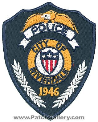 Riverdale Police Department (Utah)
Thanks to Alans-Stuff.com for this scan.
Keywords: dept. city of