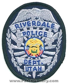Riverdale Police Department (Utah)
Thanks to Alans-Stuff.com for this scan.
Keywords: dept.