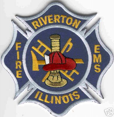 Riverton Fire EMS
Thanks to Brent Kimberland for this scan.
Keywords: illinois