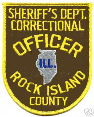 Rock Island County Sheriff's Dept Correctional Officer (Illinois)
Thanks to Jason Bragg for this scan.
Keywords: sheriffs department