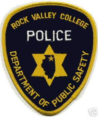 Rock Valley College Police (Illinois)
Thanks to Jason Bragg for this scan.
Keywords: department of public safety dps