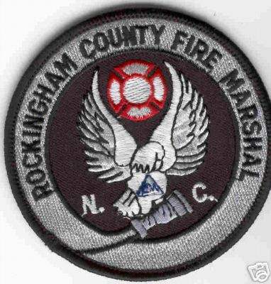 Rockingham County Fire Marshal
Thanks to Brent Kimberland for this scan.
Keywords: north carolina