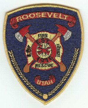 Roosevelt Fire Rescue
Thanks to PaulsFirePatches.com for this scan.
Keywords: utah