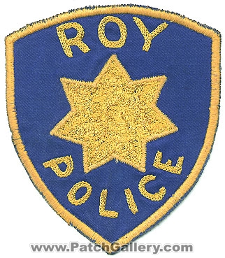 Roy Police Department (Utah)
Thanks to Alans-Stuff.com for this scan.
Keywords: dept.