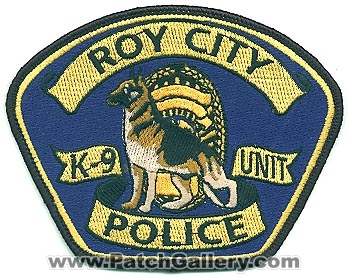 Roy City Police Department K-9 Officer (Utah)
Thanks to Alans-Stuff.com for this scan.
Keywords: dept. k9