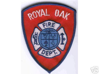 Royal Oak Fire Dept
Thanks to Brent Kimberland for this scan.
Keywords: michigan department