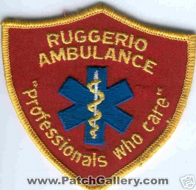 Ruggerio Ambulance
Thanks to Brent Kimberland for this scan.
Keywords: massachusetts ems
