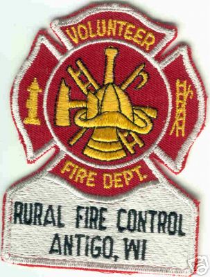 Rural Fire Control Volunteer Dept
Thanks to Brent Kimberland for this scan.
Keywords: wisconsin department antigo