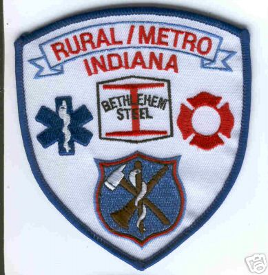 Rural Metro Bethlehem Steel
Thanks to Brent Kimberland for this scan.
Keywords: indiana fire