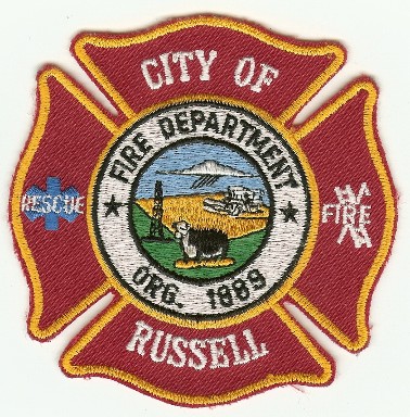 Russell Fire Department
Thanks to PaulsFirePatches.com for this scan.
Keywords: kansas city of