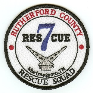Rutherford County Fire Rescue Squad 7
Thanks to PaulsFirePatches.com for this scan.
Keywords: tennessee