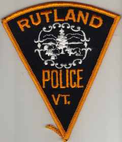 Rutland Police
Thanks to BlueLineDesigns.net for this scan.
Keywords: vermont