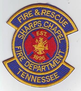 Sharps Chapel Fire Department (Tennessee)
Thanks to Dave Slade for this scan.
Keywords: & and rescue