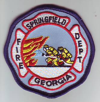 Springfield Fire Dept (Georgia)
Thanks to Dave Slade for this scan.
Keywords: department