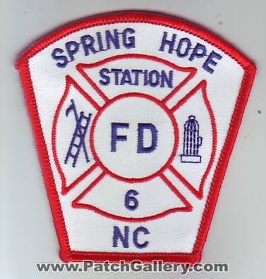 Spring Hope Fire Department Station 6 (North Carolina)
Thanks to Dave Slade for this scan.
Keywords: fd