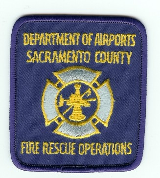 Sacramento County Airports Fire Rescue Operations
Thanks to PaulsFirePatches.com for this scan.
Keywords: california cfr arff aircraft crash department of