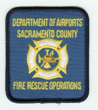 Sacramento County Airports Fire Rescue Operations
Thanks to PaulsFirePatches.com for this scan.
Keywords: california cfr arff aircraft crash department of