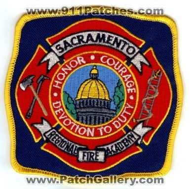 Sacramento Regional Fire Academy (California)
Thanks to Paul Howard for this scan.
