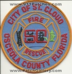 Saint Cloud Fire Rescue Department (Florida)
Thanks to Mark Hetzel Sr. for this scan.
Keywords: st. dept. city of osceola county