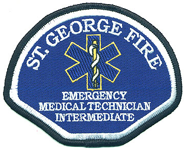 Saint George Fire Emergency Medical Technician Intermediate
Thanks to Alans-Stuff.com for this scan.
Keywords: utah st ems emt i