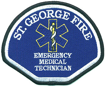 Saint George Fire Emergency Medical Technician
Thanks to Alans-Stuff.com for this scan.
Keywords: utah st ems emt